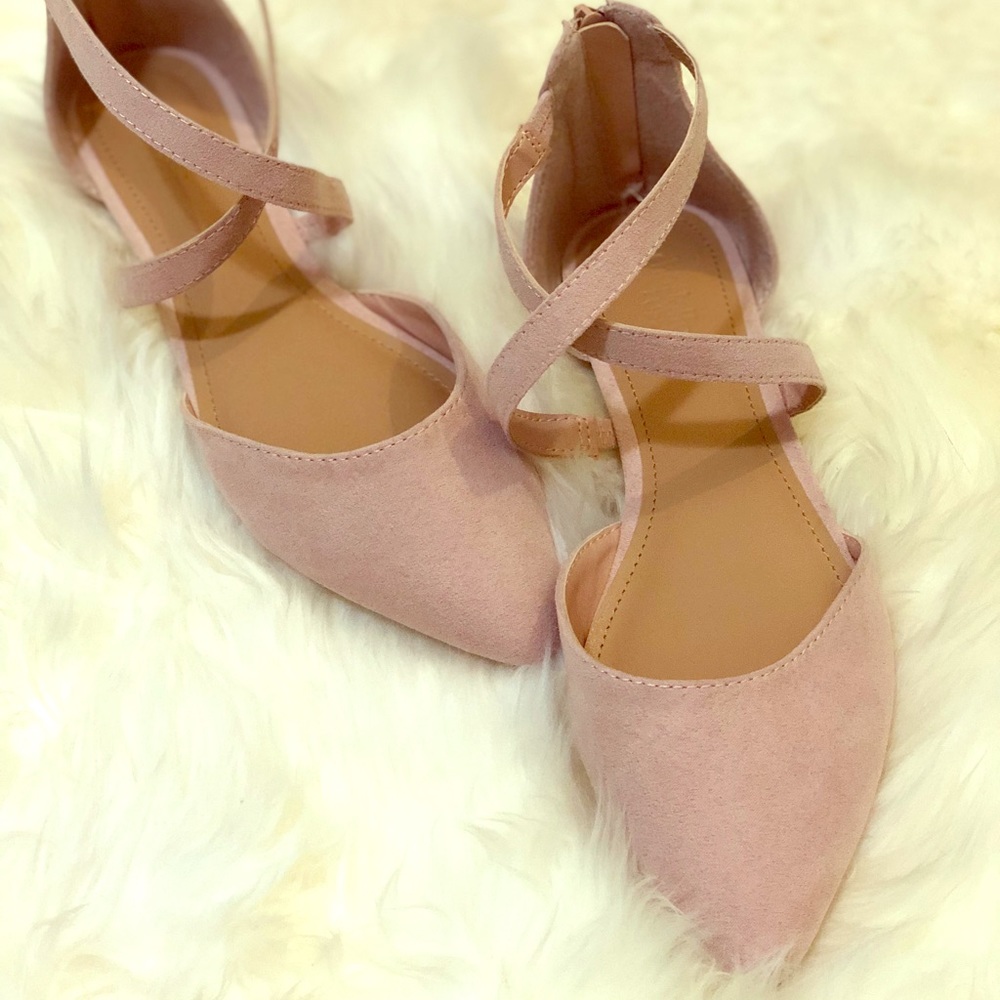 Pale Pink Charlotte Russe Flats
